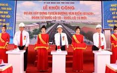 Bình Định khởi công tuyến đường gần 1.500 tỉ đồng