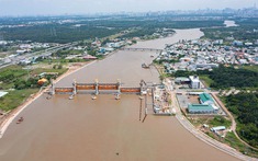 Dự án chống ngập 10.000 tỉ đồng tái khởi công, cần thêm 1 năm nữa để hoàn thiện 7% còn lại