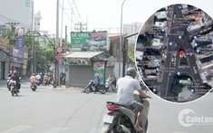 Độc lạ căn nhà 3 mặt tiền nằm giữa giao lộ ở TP.HCM