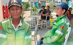 Chú xe ôm thẫn thờ vì bị lấy mất điện thoại, nghẹn ngào kể về lý do bị lừa