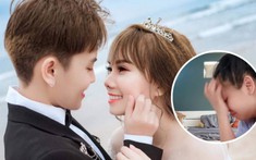 Múi Xù bật khóc nức nở vì áp lực sau sinh trong ngày con gái tròn 1 tháng tuổi