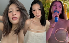 Bị chê kém duyên khi lộ nội y rõ mồn một, hoa hậu Tiểu Vy vội vàng lên tiếng đính chính