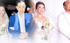 Thu Trang - Tiến Luật tái hiện đám cưới trên thảm đỏ, khoảnh khắc Thái Hòa cầm tay gả con gái gây xúc động