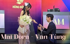 Khán giả vỡ oà hạnh phúc chứng kiến BLV Văn Tùng cầu hôn Mai Dora ngay trên sân khấu