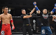 VIDEO: Johnny Trí Nguyễn phấn khích tột độ với pha knock out chóng vánh của đệ tử