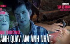 Hé lộ phân cảnh ám ảnh nhất 'Lật mặt 6': Thanh Thức mặc áo quan, bị chôn sống ngay tại nghĩa trang thật