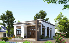Chi Phi Xây Nhà Cấp 4 Mái Bằng. Xem Mẫu Nhà Cấp 4 Mái Bằng Đẹp 2023