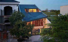 Ngôi nhà 150m2 với phần mái ấn tượng, chi phí 2,5 tỷ đồng tại Hải Phòng