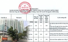 Hàng loạt “ông lớn” có tên trong danh sách 39 dự án ở TP.HCM khó cấp sổ hồng
