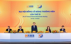 ĐHĐCĐ SHB: Mục tiêu lợi nhuận trên 10.200 tỷ đồng, tiếp tục kế hoạch bán vốn cho nước ngoài