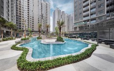 Không gian sống đầy đủ tiện nghi tại căn hộ Westgate vừa bàn giao