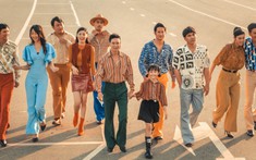 Thoát vai nghèo khổ, Lý Hải cùng dàn cast 'Lật mặt 6' đổi đời với shoot hình retro chuẩn hội bạn thân