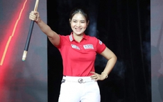 Đứng hình trước nhan sắc vạn người mê của 'thánh nữ Billiard Campuchia' tại SEA Games 32