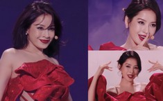 Chi Pu mang hit 'Đóa hoa hồng' lên sân khấu mở màn 'Đạp gió 2023', trình diễn xuất sắc thế nào mà hạng 8/33?