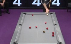 VIDEO: Cơ thủ người Anh tạo ra cú đánh ma thuật, trăm năm có một