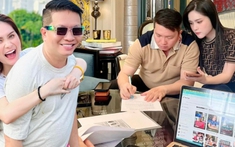 Gia đình Đoàn Di Băng làm việc với luật sư khi doanh nhân Quốc Vũ bị tung tin đồn cặp kè bảo mẫu