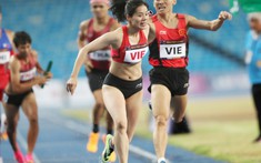 4 VĐV điền kinh Việt Nam cho Thái Lan hít khói, xuất sắc giành HCV SEA Games 32