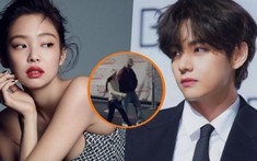 Lộ ảnh nghi vấn V(BTS) tay trong tay Jennie (BLACKPINK) dạo phố Paris, netizen ganh tị vì quá ngọt ngào