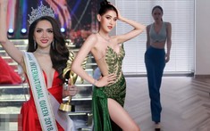 Hương Giang 'truyền may mắn', đích thân huấn luyện catwalk cho Dịu Thảo trước thềm chinh chiến quốc tế