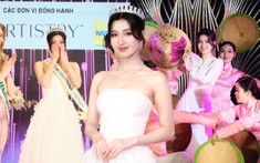 Phương Nhi múa nón lá, xúc động bật khóc trong khoảnh khắc nhận sash Miss International Vietnam 2023