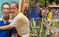 Con gái cố NSƯT Vũ Linh không hài lòng phần mộ của ba, phàn nàn về cách làm việc của nghĩa trang