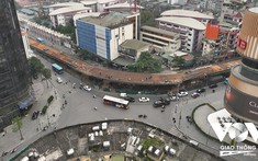 Nút giao Phạm Ngọc Thạch – Chùa Bộc sẽ giảm ách tắc khi cầu vượt thông xe ngày 25/6