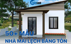 50+ Mẫu nhà mái lệch bằng tôn thiết kế đẹp, tiết kiệm chi phí