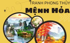 Top 10 tranh phong thủy mệnh Hỏa đem may mắn cho gia chủ