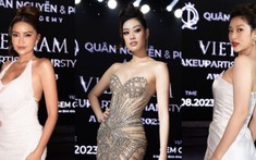 Ngọc Châu - Thiên Ân - Khánh Vân lên đồ cực “slay” làm giám khảo cuộc thi do cặp đôi 'Quân - Pu' tổ chức