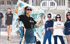 Bảo Thy lần đầu catwalk, Võ Hoàng Yến - Ngọc Châu tập luyện cật lực cho show diễn D.A.M