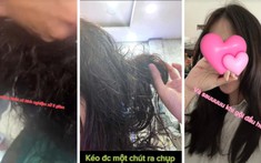Đi gội đầu dưỡng sinh, cô gái phải mất 10 tiếng, cắt 30cm tóc để khắc phục sự cố nghiêm trọng