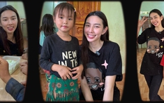 Thùy Tiên đồng hành Quang Linh về vùng Đông Bắc, cùng team Việt Phi xây dựng điểm trường tại Hà Giang