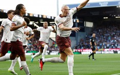 Haaland lập cú đúp, Man City đại thắng Burnley ở trận khai mạc Ngoại hạng Anh