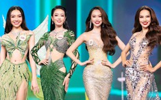 Chung khảo Miss Grand Vietnam: Phần hô tên gây tranh cãi, Hoàng Phương nổi bật lấn át dàn 'đối thủ'