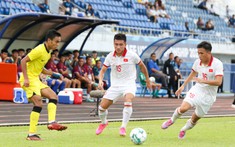 U23 Việt Nam thể hiện sức mạnh khủng khiếp, hủy diệt 'con mồi' Malaysia
