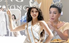 BTC Hoa hậu Đại dương ngăn Thu Uyên trả lời câu hỏi riêng tư: 'Đã có trường hợp của một hoa hậu không tiện nêu tên'