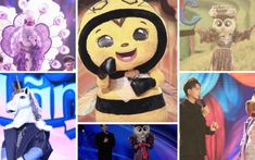Tập 4 'The Masked Singer Vietnam': Ong Bây Bi và Bạch Khổng Tước chào sân ấn tượng, đốt cháy sân khấu với 2 bản hit triệu view