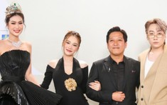 Chung kết Miss Grand Vietnam 2023: Thùy Tiên diện váy cắt xẻ táo bạo, Thiên Ân ngại ngùng bên Phát La