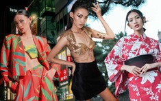Tú Anh - quán quân The Face Vietnam 2023 diện thiết kế tôn vinh nét đẹp trang phục Việt tại Tokyo