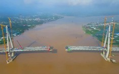Cầu Mỹ Thuận 2 tiến độ đạt 92%, hợp long vào tháng 10/2023