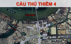 Không chỉ cầu quay, cầu mở , có thể làm cầu Thủ Thiêm 4 thành hầm chui