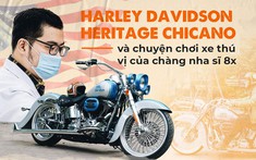 Harley-Davidson Heritage Chicano và chuyện chơi xe thú vị của chàng nha sĩ 8x
