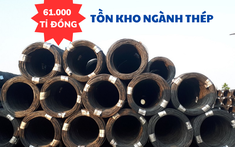 Tồn kho của các “ông lớn” Hòa Phát, Hoa Sen, Nam Kim đang ở mức nào?