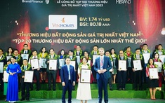 Vinhomes lọt vào Top 20 thương hiệu bất động sản giá trị nhất thế giới
