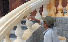Thi công tường, cột, trần nhà… bằng sơn giả đá và những ưu điểm không ngờ