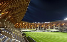 Khám phá sân vận động Pancho Arena đẹp như cổ tích ở Hungary
