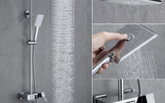 Mẫu vòi sen tắm cao cấp được ưa chuộng hiện nay