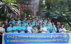 U23 Việt Nam dâng hương tưởng niệm các Vua Hùng