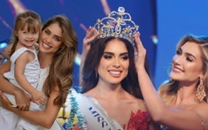 Bà mẹ một con đăng quang Hoa hậu Hoàn vũ Colombia: Body nóng bỏng như nữ thần nội y