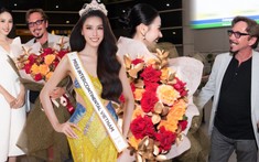 Á hậu Ngọc Hằng rạng rỡ, nhận lời khen từ CEO Miss Intercontinental ngay từ lần gặp đầu tiên
